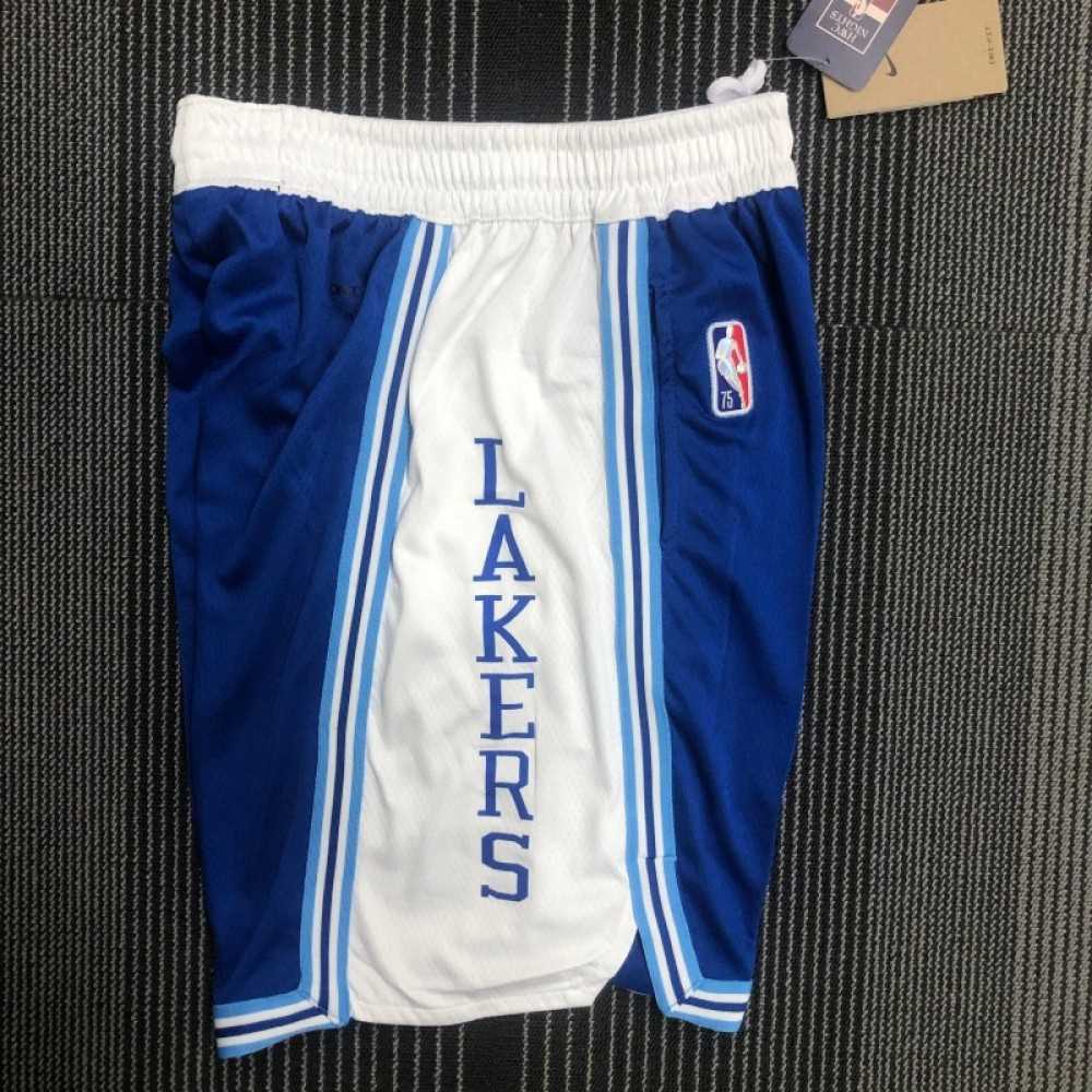 Men's Los Angeles Lakers Lakers Blue 2021/22 Swingman Shorts - Classic Edition-Pro Kit Vault | Brand New 26/27 Sports Jerseys